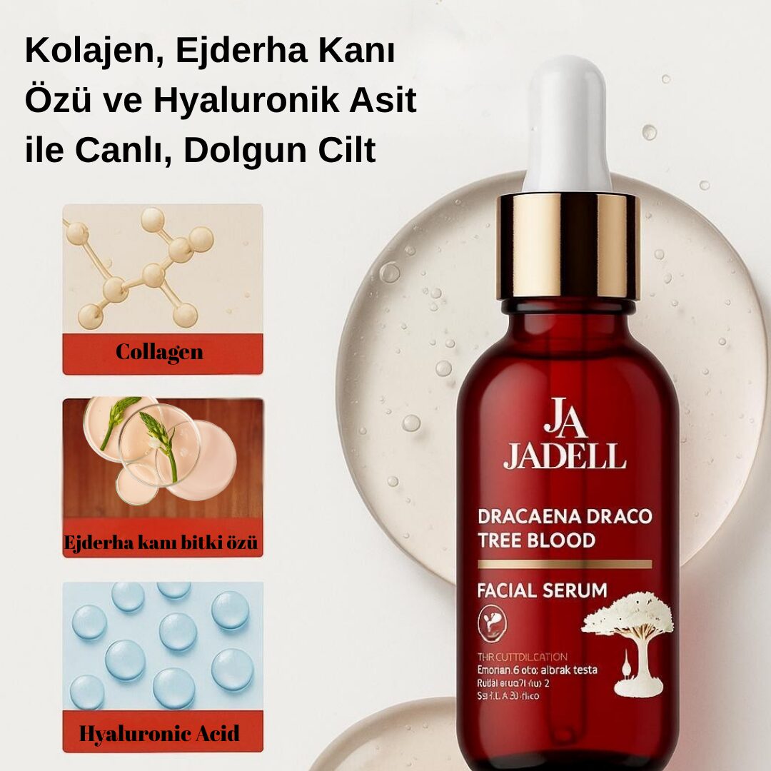 Jadell Dragon Botox Yüz Serumu 30 ml | Kırışıklık ve Sarkma Karşıtı Anlık Lifting - Görsel 11